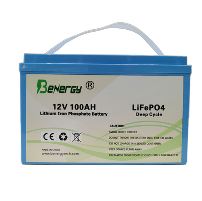 батарея электропитания литий-ионного аккумулятора Lifepo4 UPS 12v 100AH