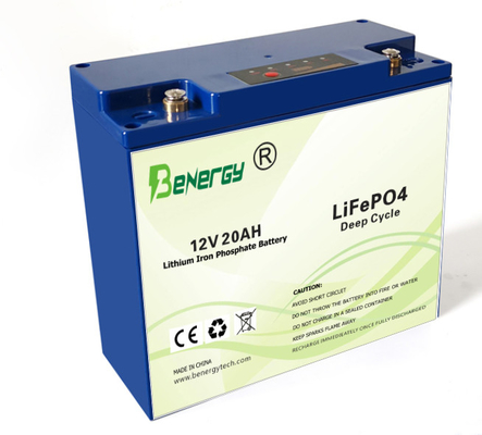 Терминал блока батарей M5 фосфорнокислого железа лития Lifepo4 12V 20AH заменить свинцовокислотную батарею