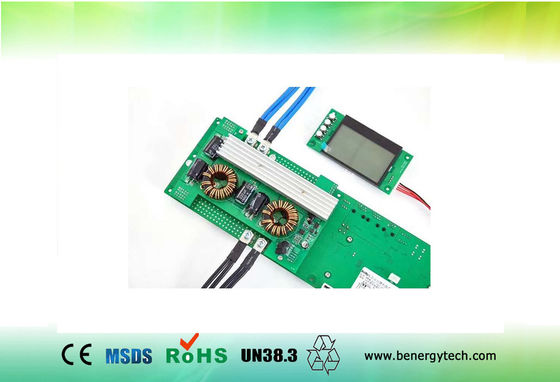 Монтажная плата RS485 LCD 16S BMS Bluetooth для блока батарей LiFePO4