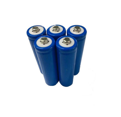 Клетка литий-ионного аккумулятора батареи 3.2V 500mAh LiFePO4 14500 иона AA цилиндрические Li защищенная